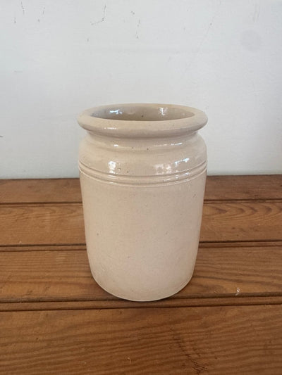 Vintage Mini Crock - Diamonds & Rust