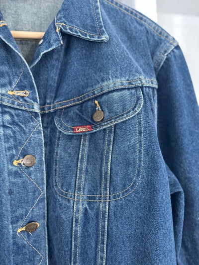 Vintage Ms LEE Denim Jacket - Diamonds & Rust
