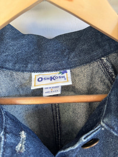 Vintage Osh Kosh Denim Duster - Diamonds & Rust