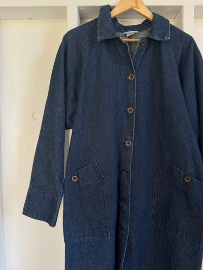 Vintage Osh Kosh Denim Duster - Diamonds & Rust