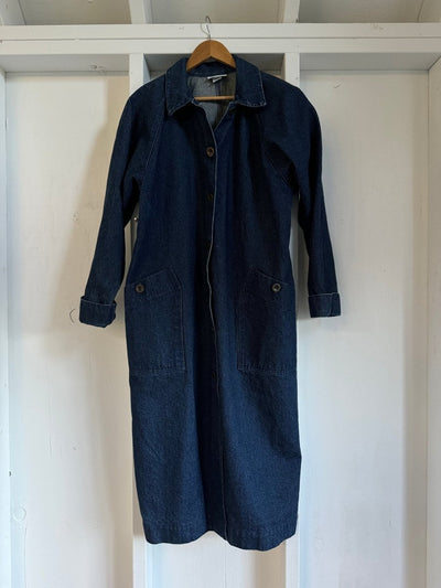 Vintage Osh Kosh Denim Duster - Diamonds & Rust