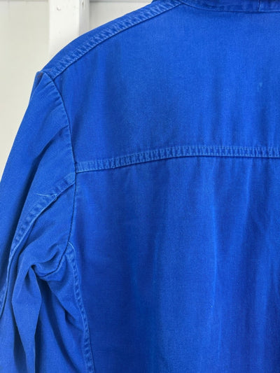 Vintage Painters Chore Coat - Bright Blue - Diamonds & Rust