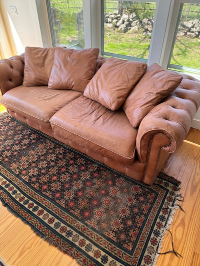 Vintage Runner 8'x 3' - Diamonds & Rust