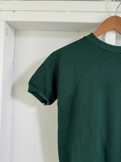 Vintage SS Raglan Sweatshirt - Hunter Green - Diamonds & Rust