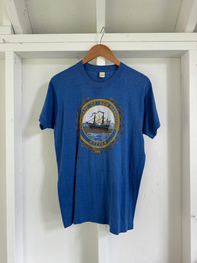 Vintage State of New Hampshire Tee Shirt - Diamonds & Rust