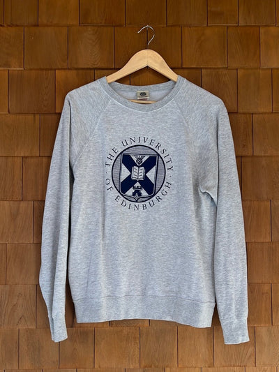Vintage University of Edinburgh Raglan Sweatshirt - Diamonds & Rust