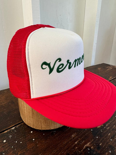 Vintage Vermont Mesh Hat - Diamonds & Rust