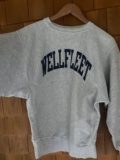 Vintage WELLFLEET Reverse Weave Champion Sweatshirt - Diamonds & Rust