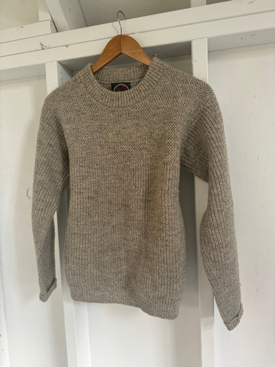 Vintage Wool Sweater - Oatmeal - Diamonds & Rust