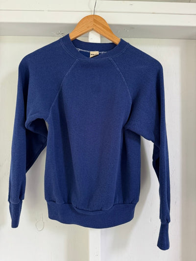 Vintage Wrangler Blue Raglan - Small - Diamonds & Rust
