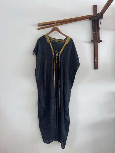 VTG 1960's Tie Duster Peignoir - Diamonds & Rust