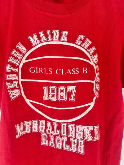 VTG 1987 Girls Class B Champions Tee Shirt - Diamonds & Rust