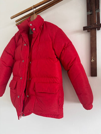 VTG 70s EMS Down Coat - Diamonds & Rust