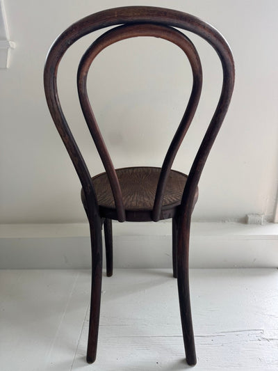 VTG Asira Bentwood Chair - Curve Back - Diamonds & Rust