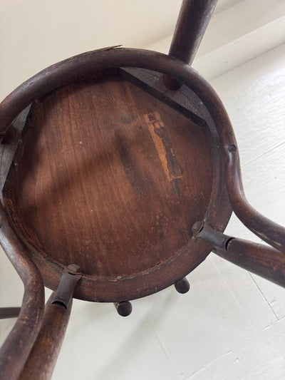 VTG Asira Bentwood Chair - Curve Back - Diamonds & Rust
