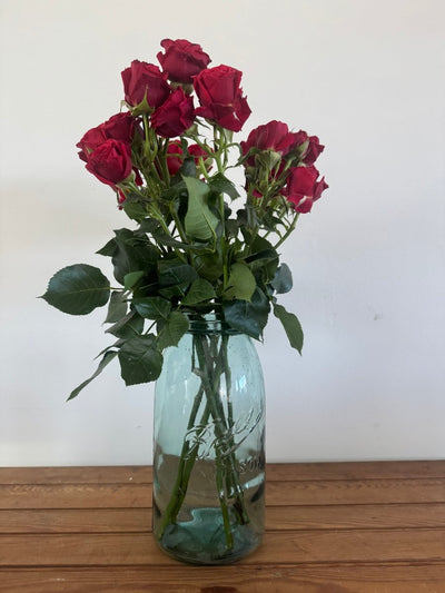 VTG ATLAS EZ Seal Mason Jar - Diamonds & Rust