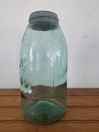 VTG BALL Mason Jar - Blue - Diamonds & Rust