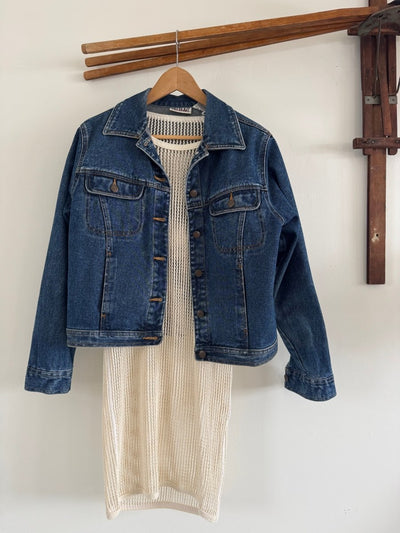 VTG Bill Blass Denim Jacket - Diamonds & Rust