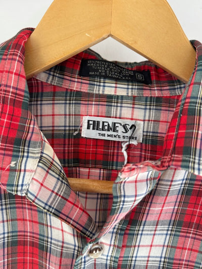VTG Filene's Plaid Shirt - Diamonds & Rust