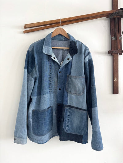 VTG Patchowrk Chore Coat - One Of A Kind - Diamonds & Rust