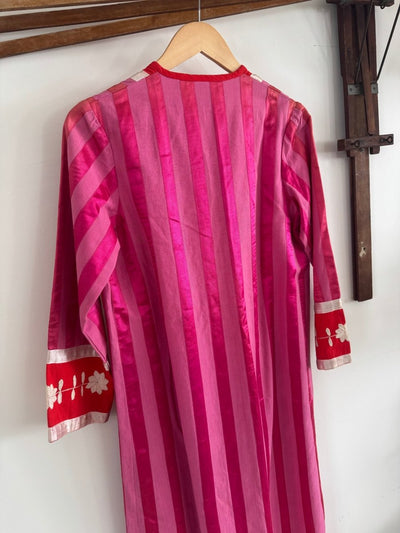 VTG Pink + Orange Caftan 60s - Diamonds & Rust
