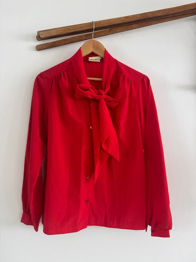 VTG Viyelle Red Button Down Shirt - Diamonds & Rust