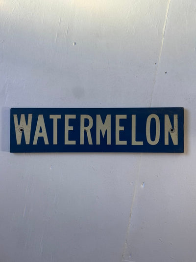 VTG Watermelon Farm Stand Sign - Diamonds & Rust