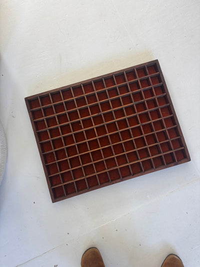 VTG Wood Organizer. - Diamonds & Rust