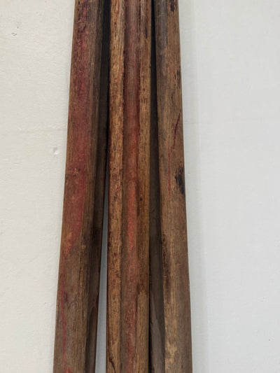Wood Tripod - Antique - Diamonds & Rust