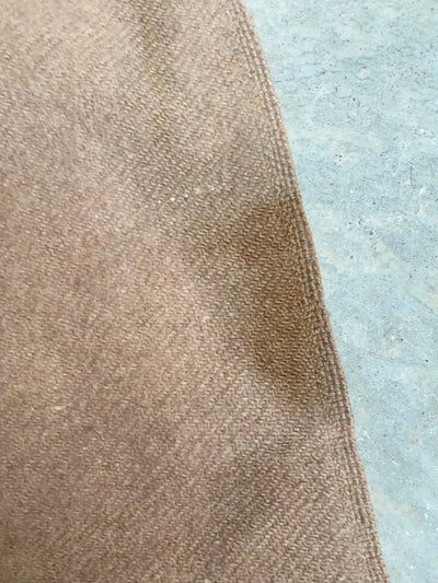 1930s Vintage Hudson Bay 3.5 Point Blanket - Diamonds & Rust