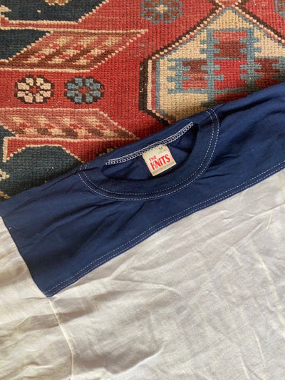 1980s Deadstock Youth Ringer Tees - Single Stitch - Diamonds & Rust