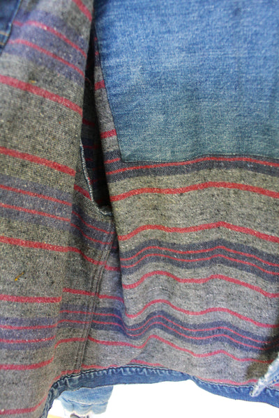 Vintage Wrangler Blanket Lined Chore Coat - Diamonds & Rust