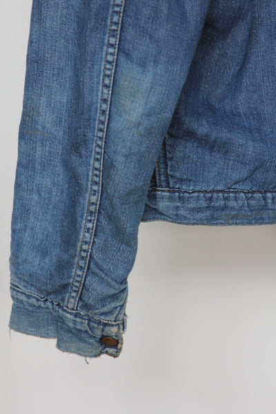 Vintage Wrangler Blanket Lined Chore Coat - Diamonds & Rust