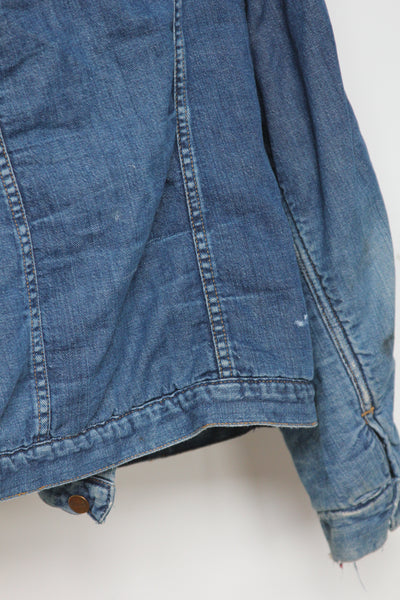 Vintage Wrangler Blanket Lined Chore Coat - Diamonds & Rust