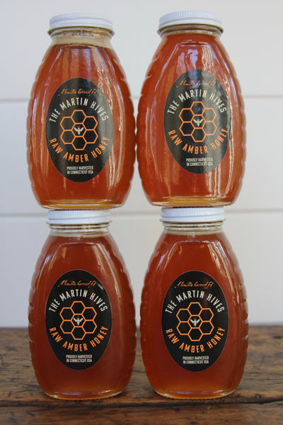The Martin Hives "Raw Amber Honey" 16oz - Diamonds & Rust