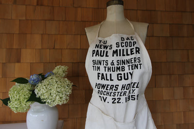 Vintage Saints & Sinners Apron - Diamonds & Rust