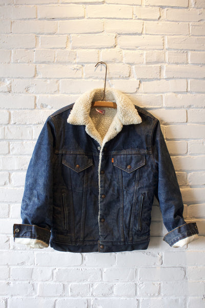 Vintage LEVIS Denim Jacket - Diamonds & Rust