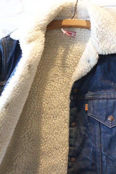 Vintage LEVIS Denim Jacket - Diamonds & Rust
