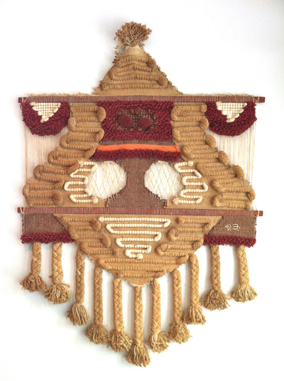 Vintage Woven Wall Hanging