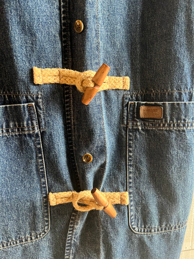 Vintage Ralph Lauren Denim Toggle Coat