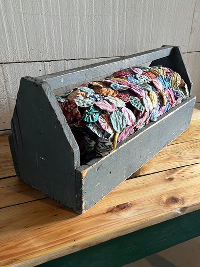 Vintage Wood Tool Caddy