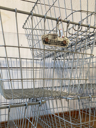 Vintage Locker Baskets - Long