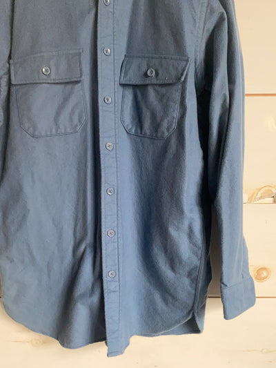 Vintage LL Bean Chamois Shirt - Blue