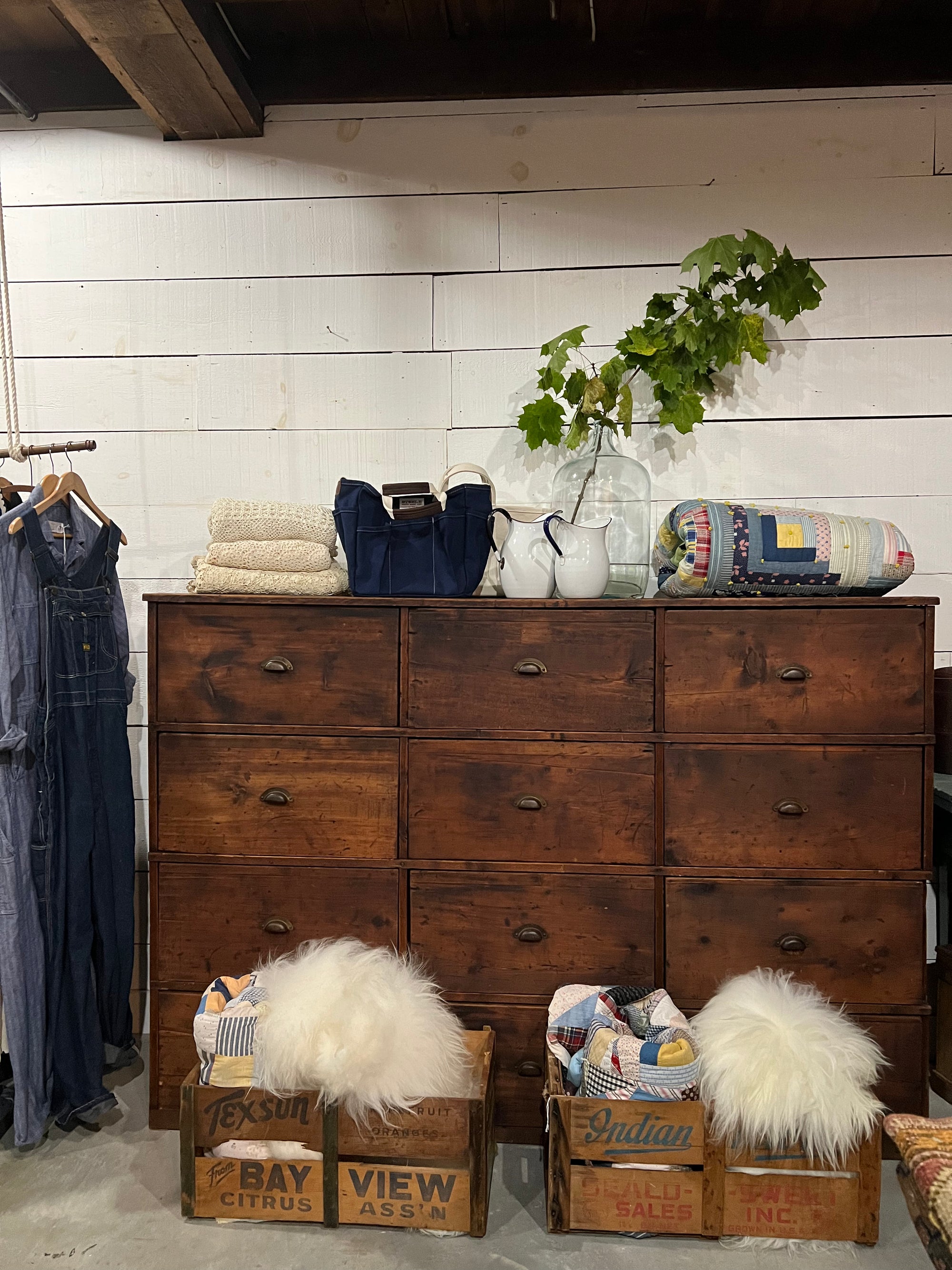 Salvaged Wood Bookcase / Cabinet