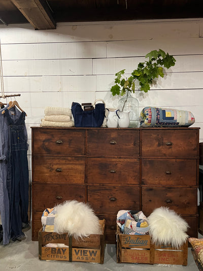 Salvaged Wood Bookcase / Cabinet