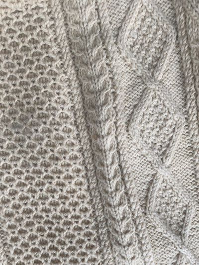 Vintage Irish Knit Pullover Sweater