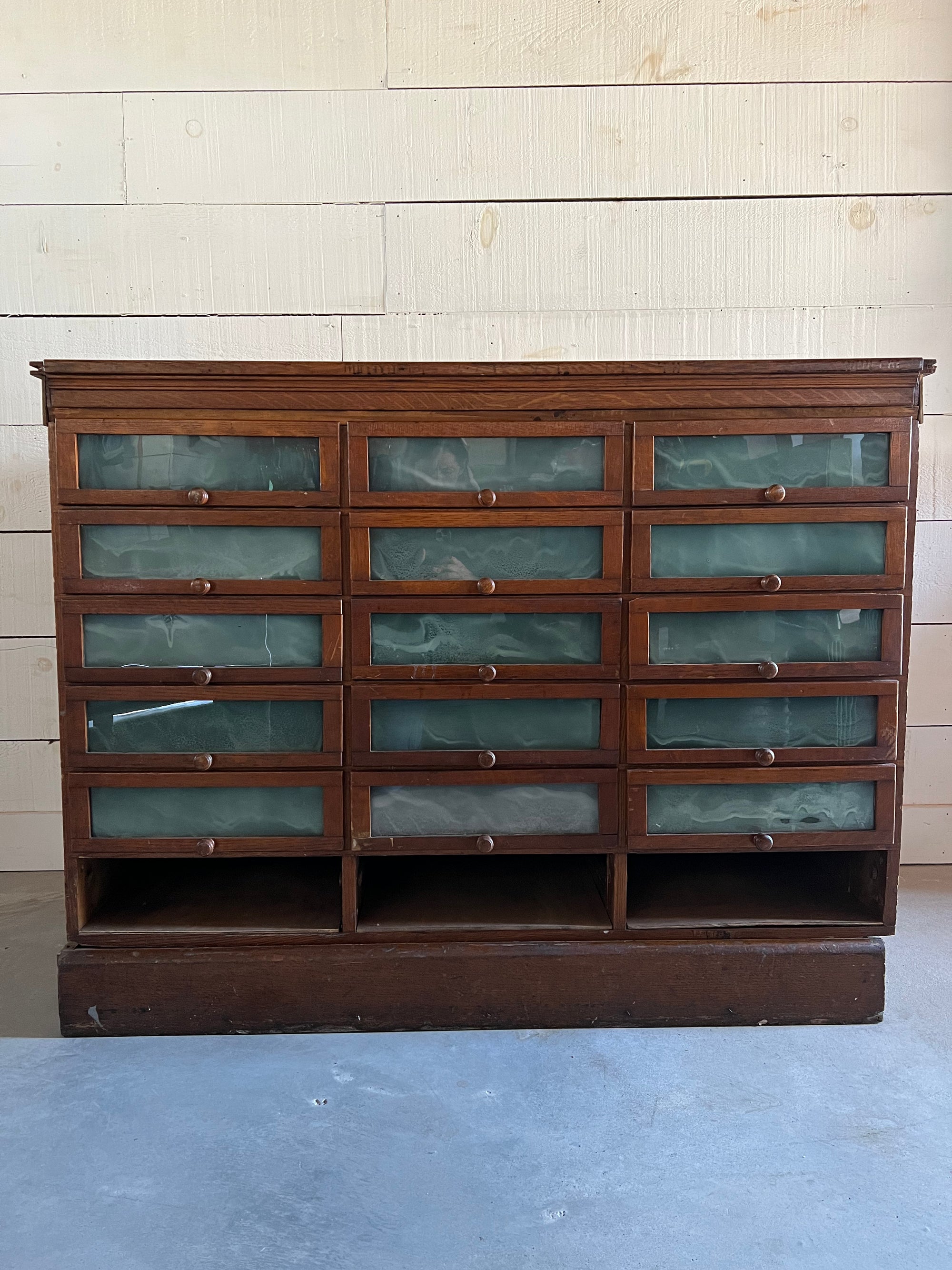 Vintage 15 Drawer Apothecary Cabinet