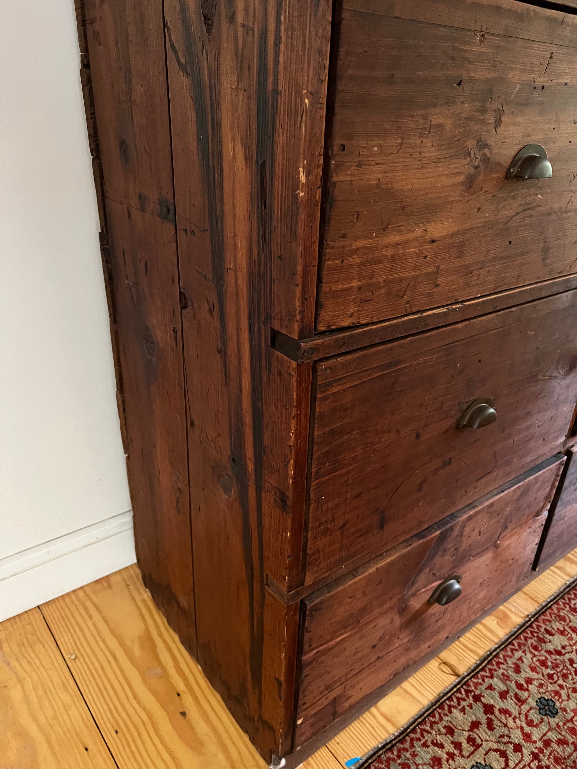 Salvaged Wood Bookcase / Cabinet