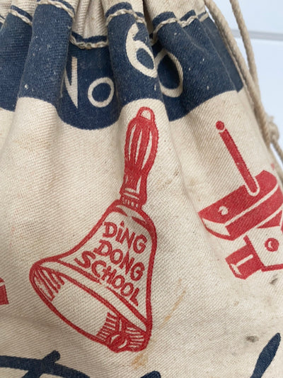 Vintage Playskool Wooden Block Set