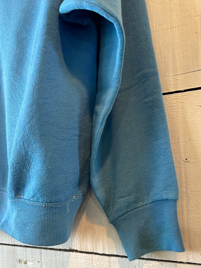 Vintage Raglan Sweatshirt -Baby Blue
